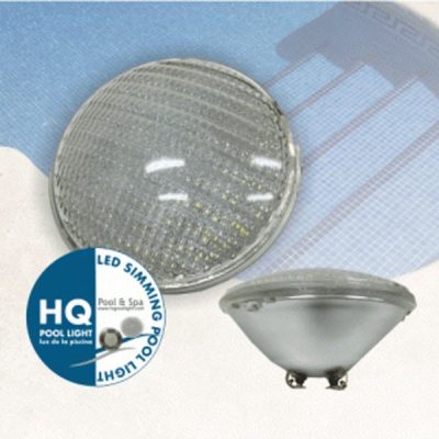 چراغ-led-توکار-شیشه-ای-محدب-hqpool-مدل-glass-light-hq-1400